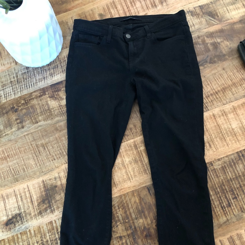 J Brand Alana Crop High Rise Jeans, Sz 29